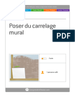 fiche Poser du carrelage mural