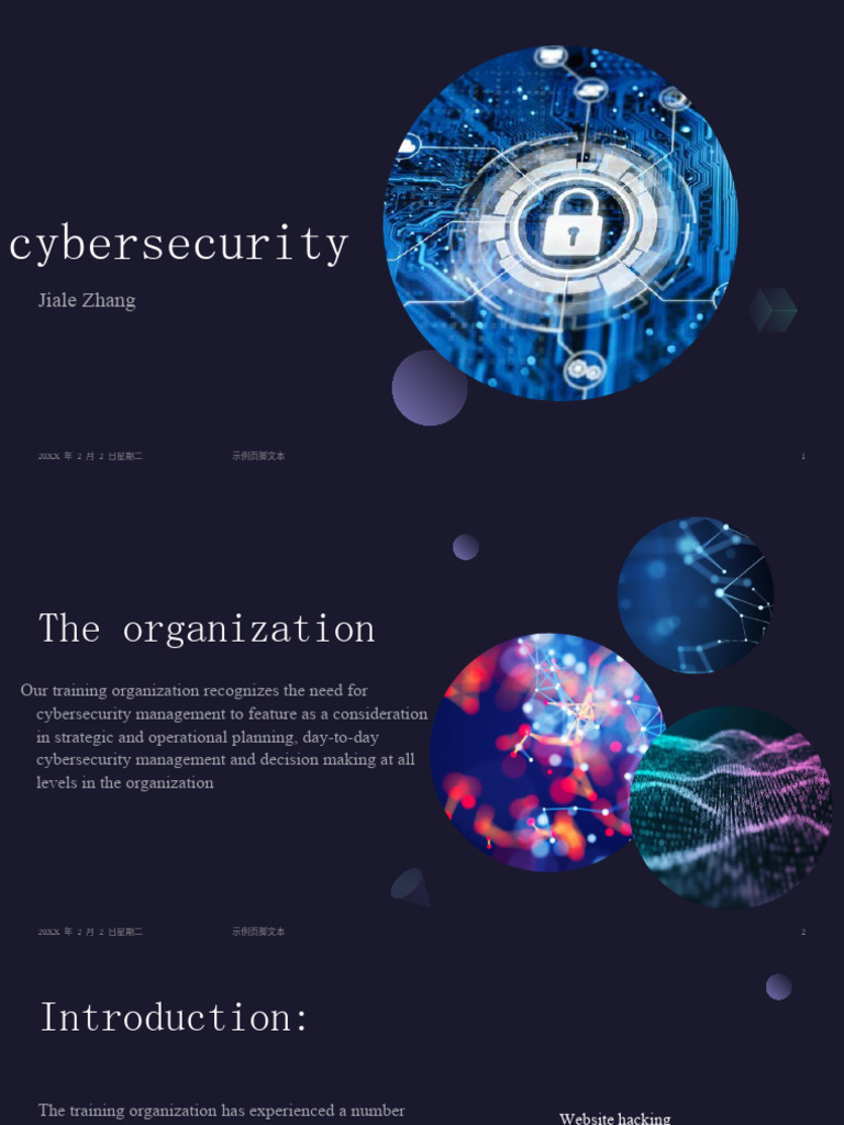 BSBXCS402 - Assessment Task 2 Activity 2 Jiale Zhang | PDF | Security ...