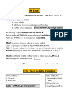 MS Excel: Svaka FORMULA Počinje Znakom