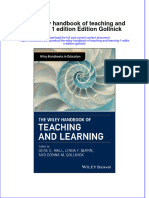 [Download pdf] The Wiley Handbook Of Teaching And Learning 1 Edition Edition Gollnick online ebook all chapter pdf 