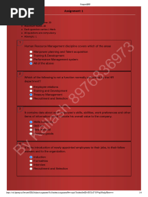 Human Resource Management - Watermark