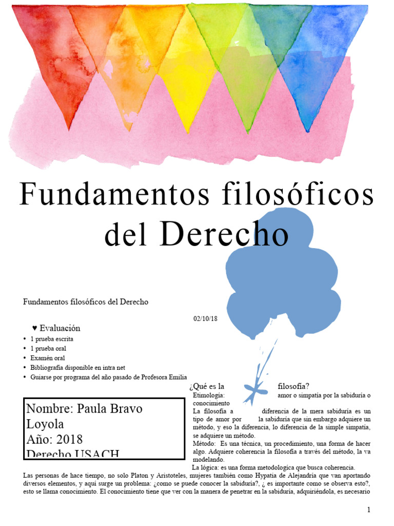 Fundamentos Filosóficos | PDF | Edipo | Conocimiento