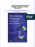 [Download pdf] Discovering Chemistry With Natural Bond Orbitals 1St Edition Frank Weinhold online ebook all chapter pdf 