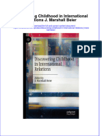 [Download pdf] Discovering Childhood In International Relations J Marshall Beier online ebook all chapter pdf 