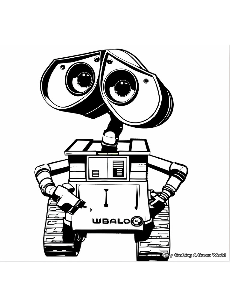 Romantic Eve and Wall e Coloring Pages 3 PDF