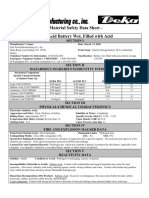 MSDS WetLeadAcid