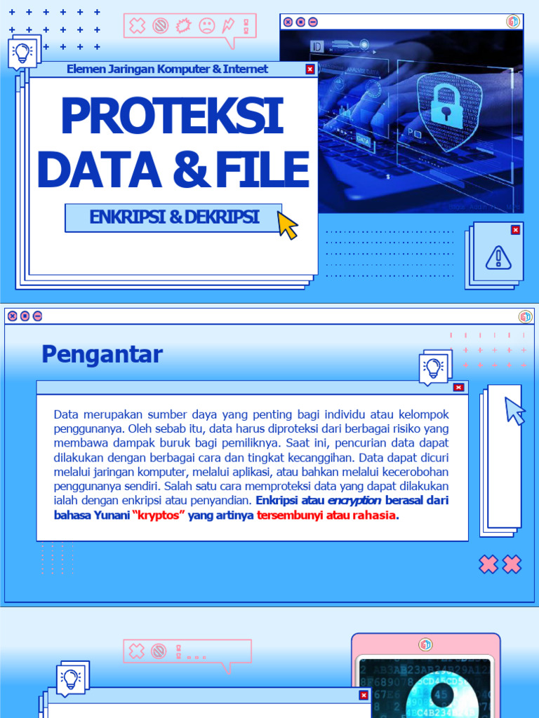 Enkripsi: Metode Proteksi Data Efektif | PDF | Game & Aktivitas | Komputer