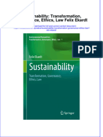 (Download PDF) Sustainability Transformation Governance Ethics Law Felix Ekardt Online Ebook All Chapter PDF