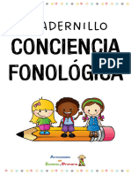 Cuadernillo Conciencia Fonologica Verano