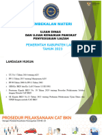 Materi Ujian Dinas - UKP LANDAK