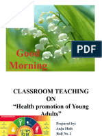 Health Promotion of Young Adults