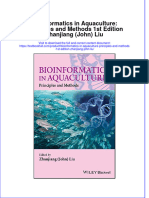 [Download pdf] Bioinformatics In Aquaculture Principles And Methods 1St Edition Zhanjiang John Liu online ebook all chapter pdf 
