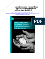 (Download PDF) Divine Omniscience and Human Free Will A Logical and Metaphysical Analysis Ciro de Florio Online Ebook All Chapter PDF