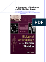 [Download pdf] Biological Anthropology Of The Human Skeleton Third Edition Grauer online ebook all chapter pdf 