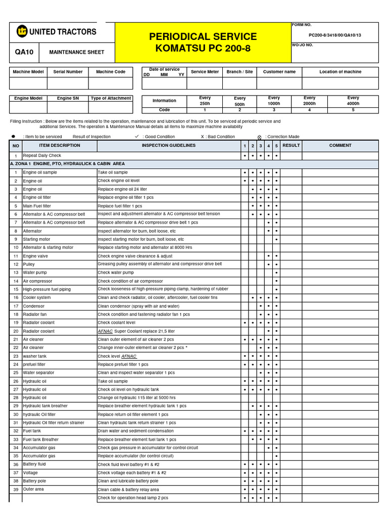 Qa10 ps pc200 8 3418 download free pdf radiator motor oil