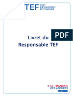 Livret Du Responsable TEF V9