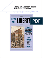 (Download PDF) Give Me Liberty An American History Brief Edition Eric Foner Online Ebook All Chapter PDF
