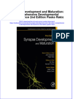 [Download pdf] Synapse Development And Maturation Comprehensive Developmental Neuroscience 2Nd Edition Pasko Rakic online ebook all chapter pdf 