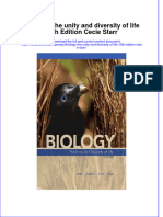 [Download pdf] Biology The Unity And Diversity Of Life 15Th Edition Cecie Starr online ebook all chapter pdf 
