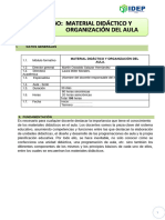 Silabo - Material Didáctico & Organización Del Aula (Idep-Eespp Crea)