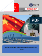 E-Newsletter Pak China Study Centre-Vol. 4, No. 19 Issue 1-15 October 2022