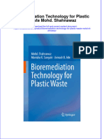 (Download PDF) Bioremediation Technology For Plastic Waste Mohd Shahnawaz Online Ebook All Chapter PDF