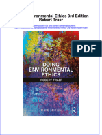 [Download pdf] Doing Environmental Ethics 3Rd Edition Robert Traer online ebook all chapter pdf 