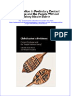 [Download pdf] Globalization In Prehistory Contact Exchange And The People Without History Nicole Boivin online ebook all chapter pdf 