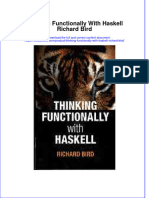 (Download PDF) Thinking Functionally With Haskell Richard Bird Online Ebook All Chapter PDF
