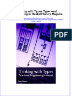 [Download pdf] Thinking With Types Type Level Programming In Haskell Sandy Maguire online ebook all chapter pdf 