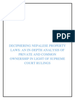 Deciphering Nepalese Property Laws