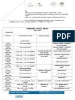 planificare calendaristica