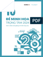 (Ngọc Huyền Lb) 10 Đề Trọng Tâm 9+ 2024 (Có Video Bài Giảng)