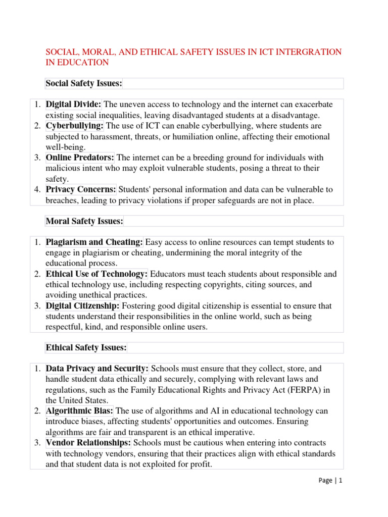 Notes For Ict Intergration | PDF | Educational Technology | Multimedia