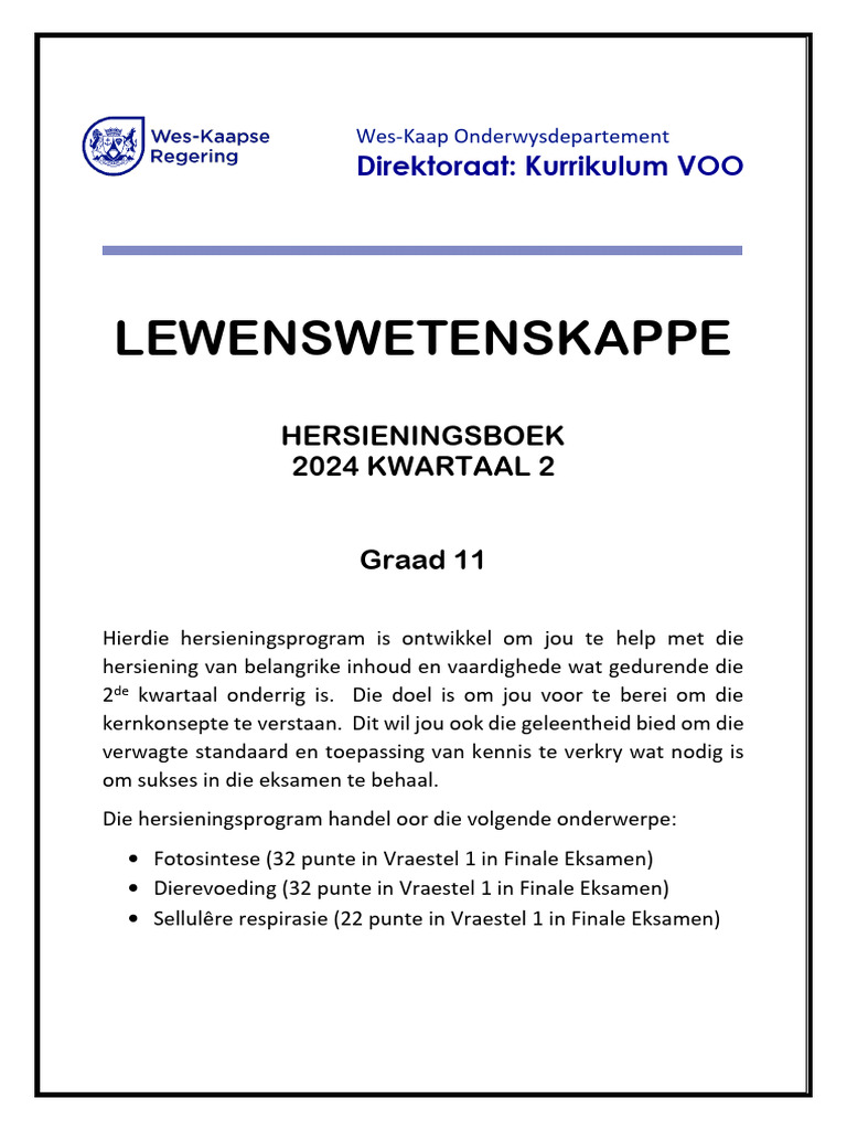 GRAAD 11 WISKUNDE KWARTAAL 2 HERSIENING visual data 2