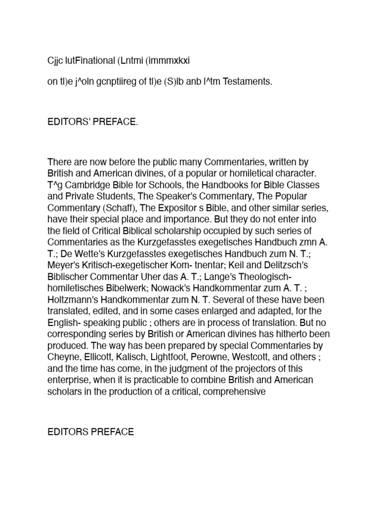 A critical and exegetical commentary on th necunoscut pdf