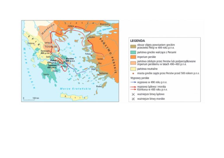 Starożytna Grecja Sprawdzian Klasa 5 Online Mapa Do Starozytna Grecja Test A | PDF