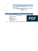 PRESUPUESTO GENERAL - Sistema Pluvial - QUILCAS