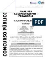 Analista Administrativo Pedagogia