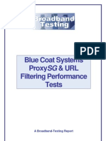 BlueCoat Ws. ISSA-URL - Comparison