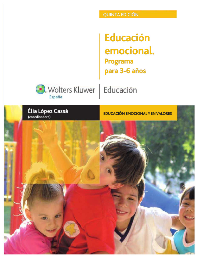 Programa de Educación Emocional Infantil | PDF | Las emociones ...