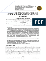 A Study of Investor Behavior and Psychol