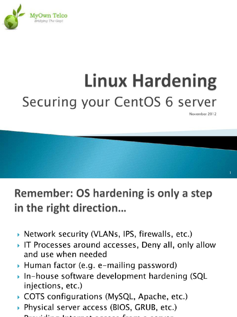 Linux Hardening Guide Pdf _ Hardening Os – HSGSDZ
