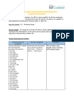 Grille D'observation D'une Activité D'apprentissage (AA) en Langues Germaniques