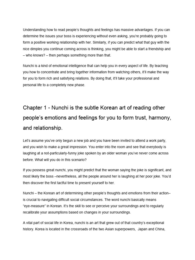 The Power of Nunchi by Euny Hong Book Summary PDF Dr Watson