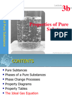 Lecture 3c - Properties of Pure Substances