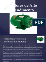 Motor de Alto Rendimento