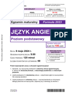 Jezyk Angielski 2024 Maj Matura Podstawowa