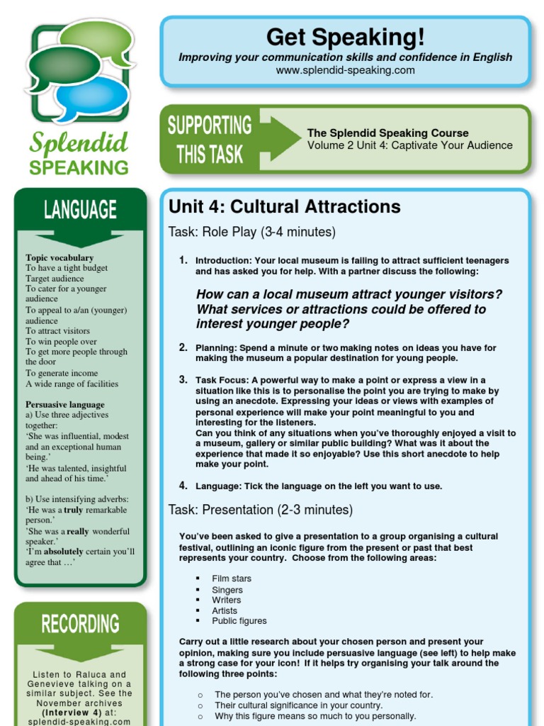 Enhance English Speaking Skills | PDF