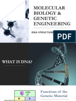 Topic 1 - DNA Structure and Replication